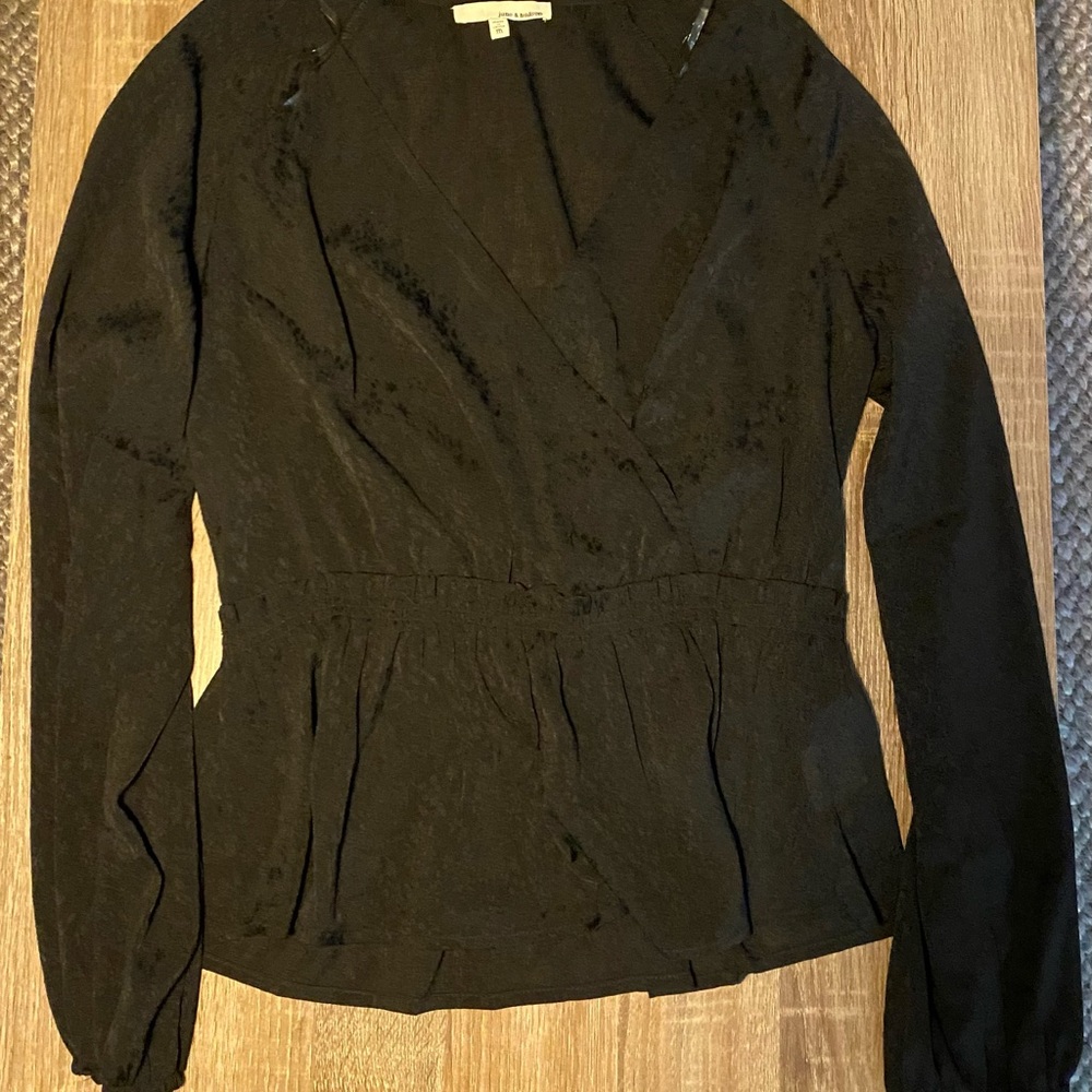 Francesca’s leopard/jaguar print shirt